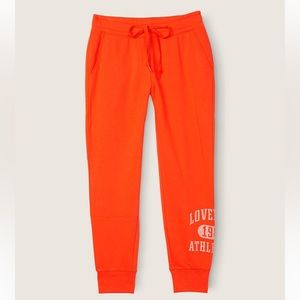 VS Pink Fleece Jogger Pants (BRAND NEW W/ TAGS ON)